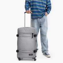 Eastpak Travel-Reisetasche Transit'r 4 M (68 Liter) mit Rollen hellgrau